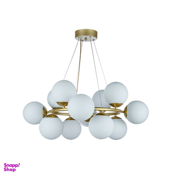 لوستر 12 شعله آرام مدل حباب 810