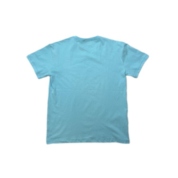 تیشرت زنانه مدل گربه تنبل کد Solo27 رنگ آبی روشن