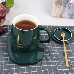 ماگ حرارتی لاکی مدل Temperature Plus به همراه صفحه گرم کن برقی