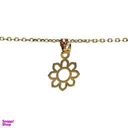 پلاک گردنبند طلا 18 عیار زنانه پانسی مدل گل کد 4 876