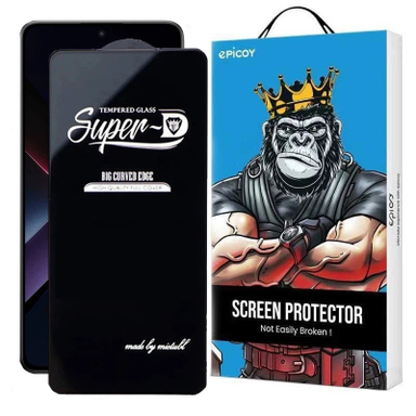 محافظ صفحه نمایش اپیکوی مدل Super 5D مناسب برای گوشی موبایل شیائومی Poco X7 Pro / X6 Pro / Redmi Note 14 / Turbo 4