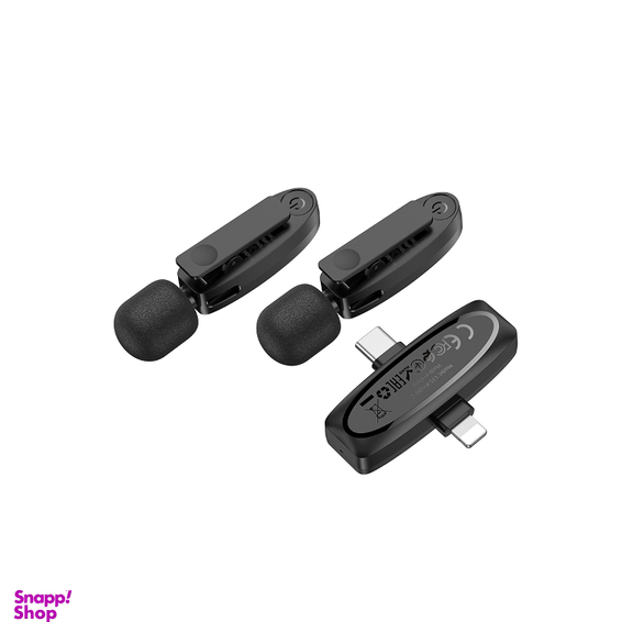 میکروفون یقه ای هوکو مدل L15 TYPE-C/Lightning