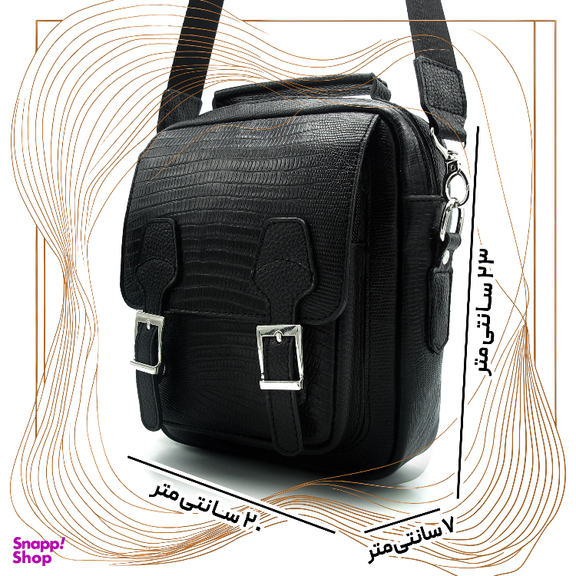 کیف مردانه مدل لیزارد fateh 127 L