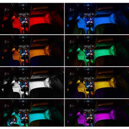 کیت نورپردازی داخل خودرو اتمسفر مدل COLORFUL7