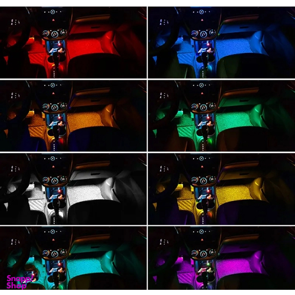 کیت نورپردازی داخل خودرو اتمسفر مدل COLORFUL7