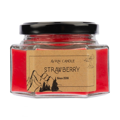 شمع اورین مدل توت فرنگی