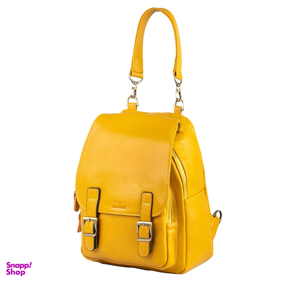 کوله پشتی چرم طبیعی زنانه آروین چرم کد AR-504
