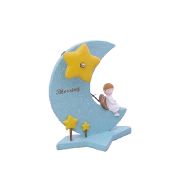 ماکت ماه موزیکال کد moon1 رنگ آبی