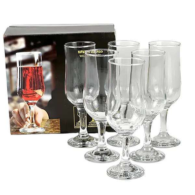 لیوان بلور کاوه مدل ویکتور بسته 6 عددی