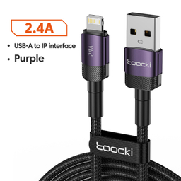 کابل تبدیل USB به Lightning توکی مدل TQ-X12 طول 1 متر