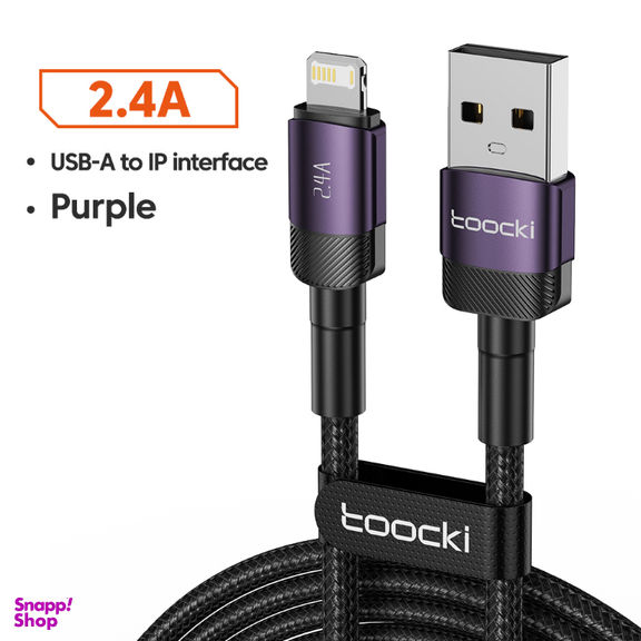 کابل تبدیل USB به Lightning توکی مدل TQ-X12 طول 1 متر