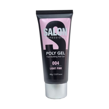 پلی ژل ناخن سالن مدل Light Pink کد 004 وزن 60 گرم