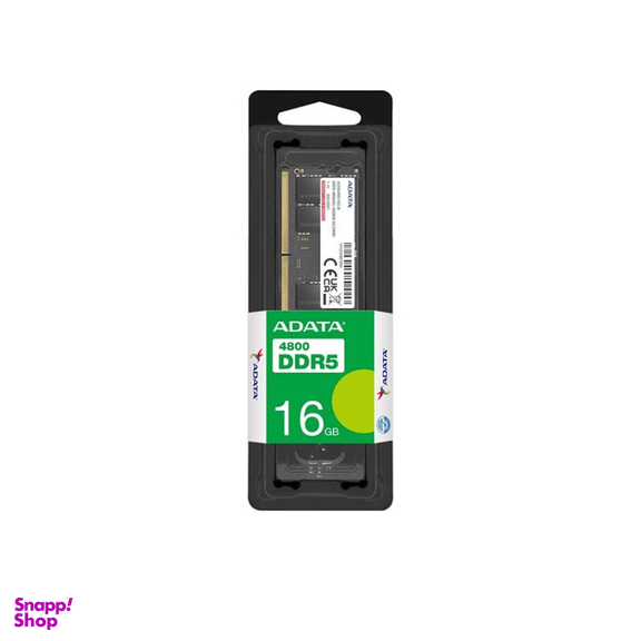 رم لپ تاپ ای دیتا مدل Premier DDR5 تک کاناله 4800 مگاهرتز CL40 ظرفیت 16 گیگابایت