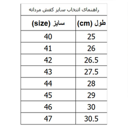 کتانی مردانه کروماکی کد 1 رنگ مشکی