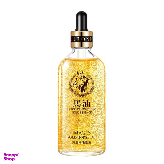 سرم پوست ایمجز مدل روغن اسب و طلا حجم 100 میلی لیتر
