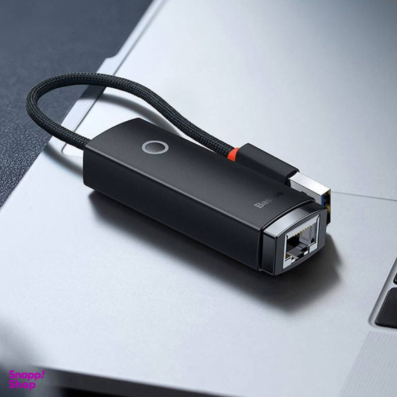 کابل تبدیل USB به پورت شبکه RJ45 LAN بیسوس مدل Lite Series WKQX000101