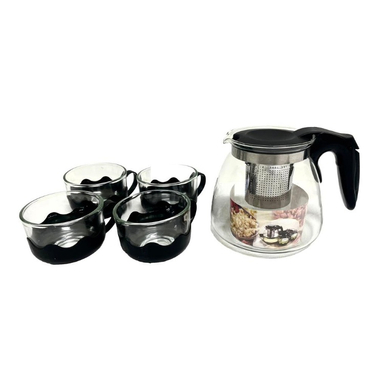 ست قوری و فنجان 5 پارچه کد 2564