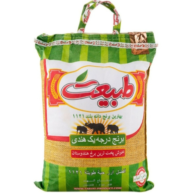 برنج درجه یک هندی طبیعت وزن 10 کیلوگرم