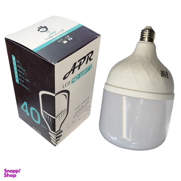 لامپ حبابی 40 وات پایه E27 آژند پارت روشنا مدل t900