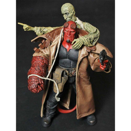 اکشن فیگور مدل پسر جهنمی هل بوی سری Hellboy Zombie Mezco