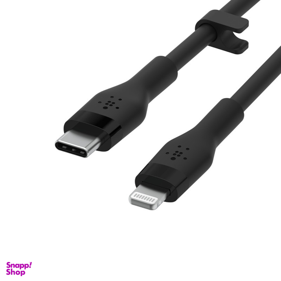 کابل تبدیل USB-C با لایتنینگ بلکین مدل CAA009bt3MBK طول 3 متر