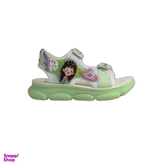 صندل دخترانه کد J04 رنگ سبز