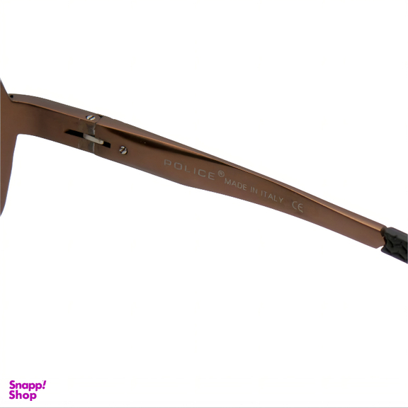 عینک آفتابی مردانه پلیس مدل POLICE S8812 رنگ قهوه ای