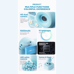 دوربین دیجیتال کودکان زوی زویی مدل E28 RainBow