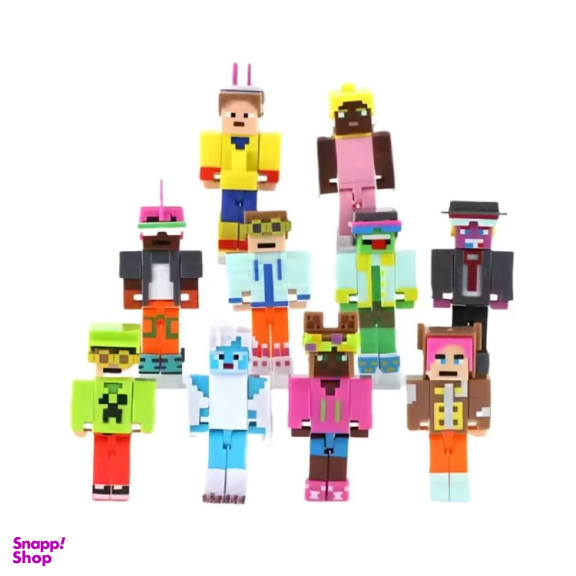 فیگور مدل ماینکرافت کد MCR10 بسته 10 عددی