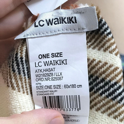 شال گردن ال سی وایکیکی مدل TURK293