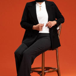 تاپ زنانه برنس مدل مهدیس رنگ سفید