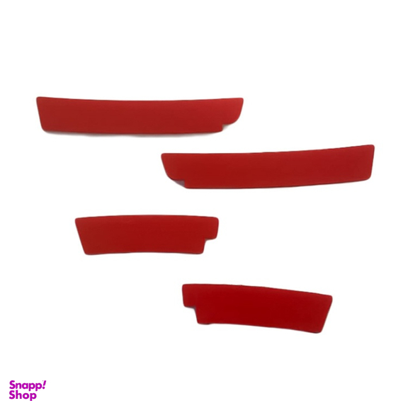 رد لاین دریچه کولر خودرو کالانیکس مدل RED-207DAR-10522 مناسب پژو 207 مجموعه 4 عددی