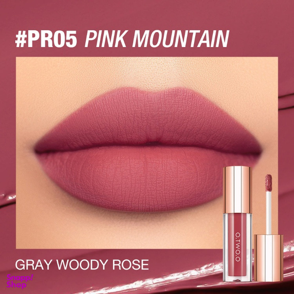 رژ لب مایع او تو او رنگ PR05 Pink Mountain