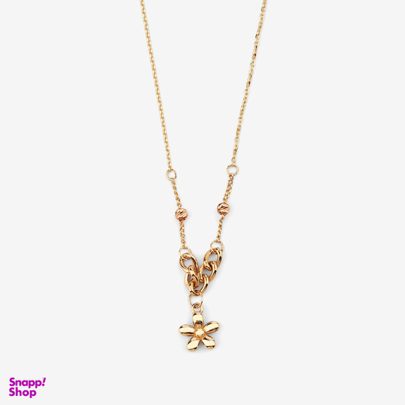 گردنبند طلا با طرح حلقه ای (فلامینگو) 18 عیار زنانه سین سان مدل A105