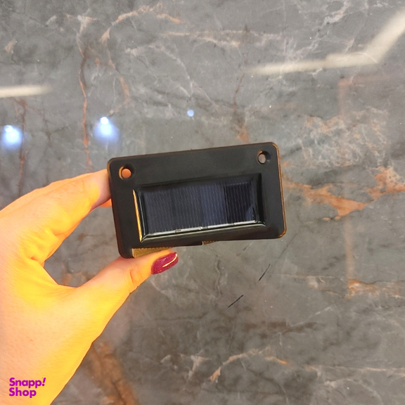 چراغ خورشیدی لب پله ای سولونیکس مدل SOLAR LIGHTS مجموعه 4 عددی