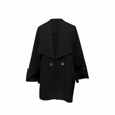 کت زنانه کد 2202 رنگ مشکی