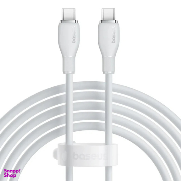 کابل شارژ Type-C به Type-C بیسوس مدل Pudding طول 2 متر