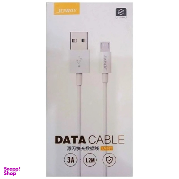 کابل تبدیل USB به microUSB جووی کد LM-181 طول 1.2 متر