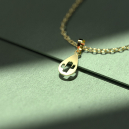 گردنبند طلا 18 عیار زنانه مدوپد مدل کاکتوس کد PP2-1-1190