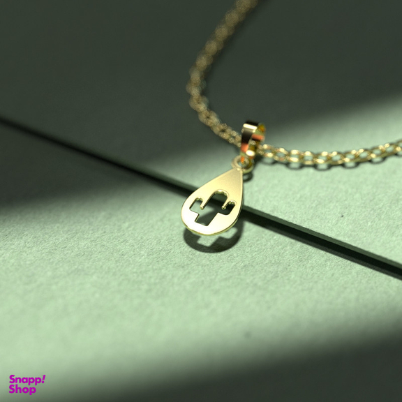 گردنبند طلا 18 عیار زنانه مدوپد مدل کاکتوس کد PP2-1-1190