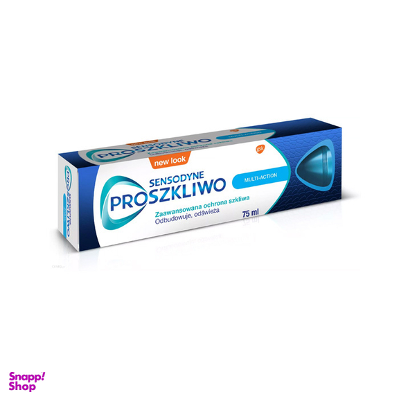 خمیردندان سنسوداین مدل Pro Szkliwo سری MultiAction حجم 75 میلی لیتر