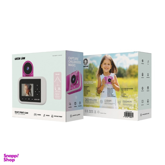 دوربین عکاسی چاپ فوری گرین لاین مدل Snap Print Cam