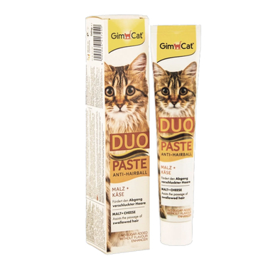 خمیر مالت گربه با طعم پنیر جیم کت مدل GimCat Due Paste with Cheese وزن 50 گرم