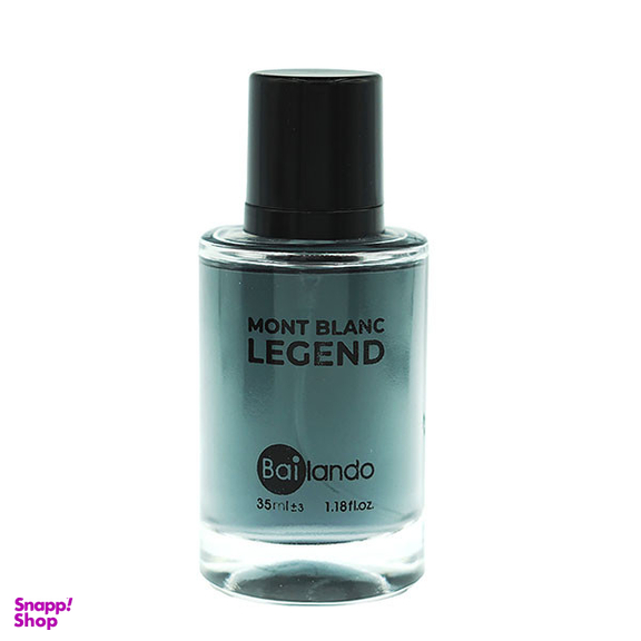 عطر جیبی مردانه بایلندو مدل  MONT BLANC LEGEND حجم 35 میلی‌لیتر