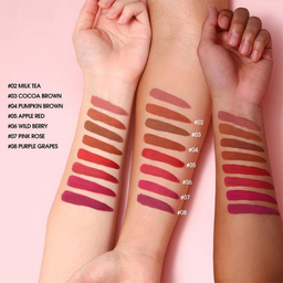 رژ لب مایع او تو او مدل Enduring شماره 03 رنگ Cocoa Brown