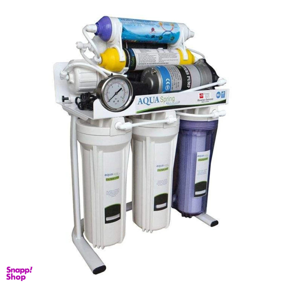 دستگاه تصفیه کننده آب خانگی آکوآ اسپرینگ مدل RO-S151 به همراه فیلتر بسته 4 عددی