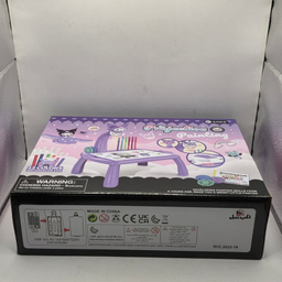 بازی آموزشی رنگ آمیزی ناب سل مدل میز نقاشی پروژکتوردار طرح کرومی