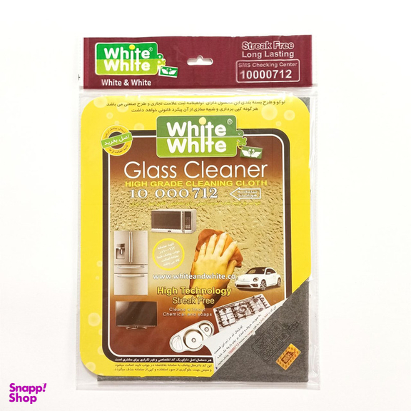 دستمال نظافت شیشه خودرو وایت اند وایت مدل gold label