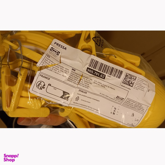 اویز رخت خشک کن ایکیا سری +PRESSA به همراه 16 گیره