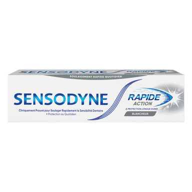 خمیر دندان سفید کننده سنسوداین مدل Rapide action وزن 75 گرم